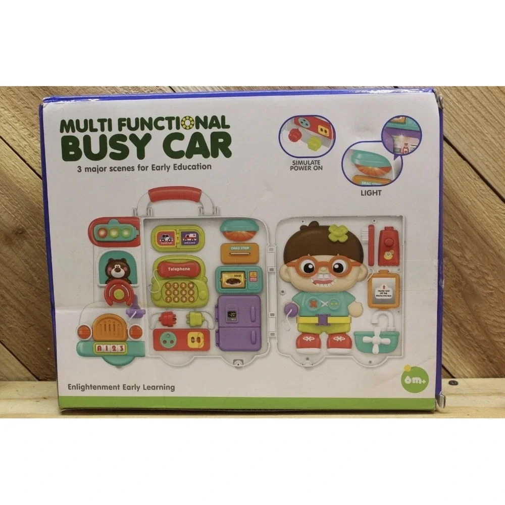Multi‎ Functional Busy Car. Early learning. New factory packaging.